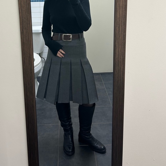 Miu Miu Leather Riding Boots - Picture 4 of 4